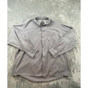 JOS A BANK RESERVE Mens XXL Traditional Fit Button Down Shirt Long Sleeve Cotton